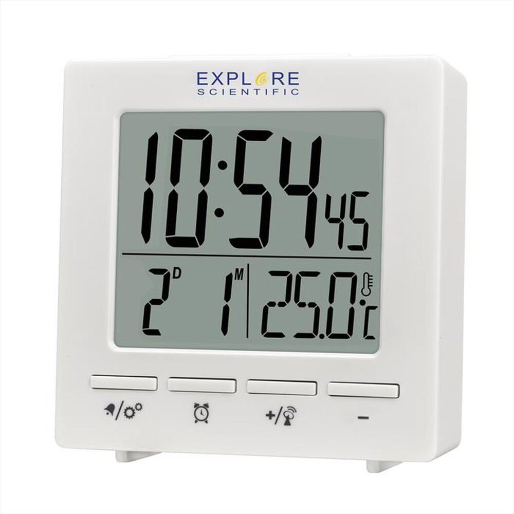 Immagine del prodotto EXPLORE SCIENTIFIC - RDC1005 OROLOGIO RADIOCONTROLLATO-White