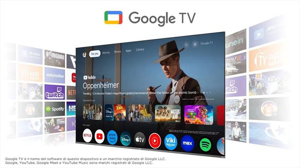 Immagine del prodotto TCL - Smart TV LED UHD 4K 43" 43P79B-Titanium