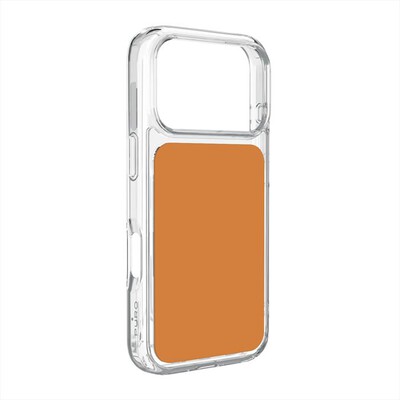 PURO - Cover PLATE MAG per iPhone 17 Pro Max-arancione