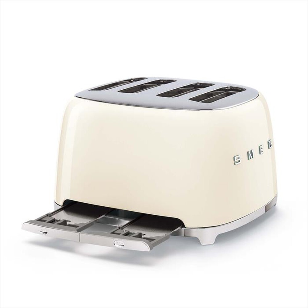 Immagine del prodotto SMEG - Tostapane 50's Style 4x4 fette &ndash; TSF03CREU-panna