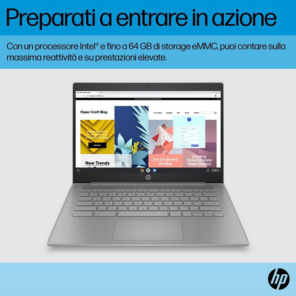 Immagine del prodotto HP - CHROMEBOOK 14A-NE1000NL-Modern Grey