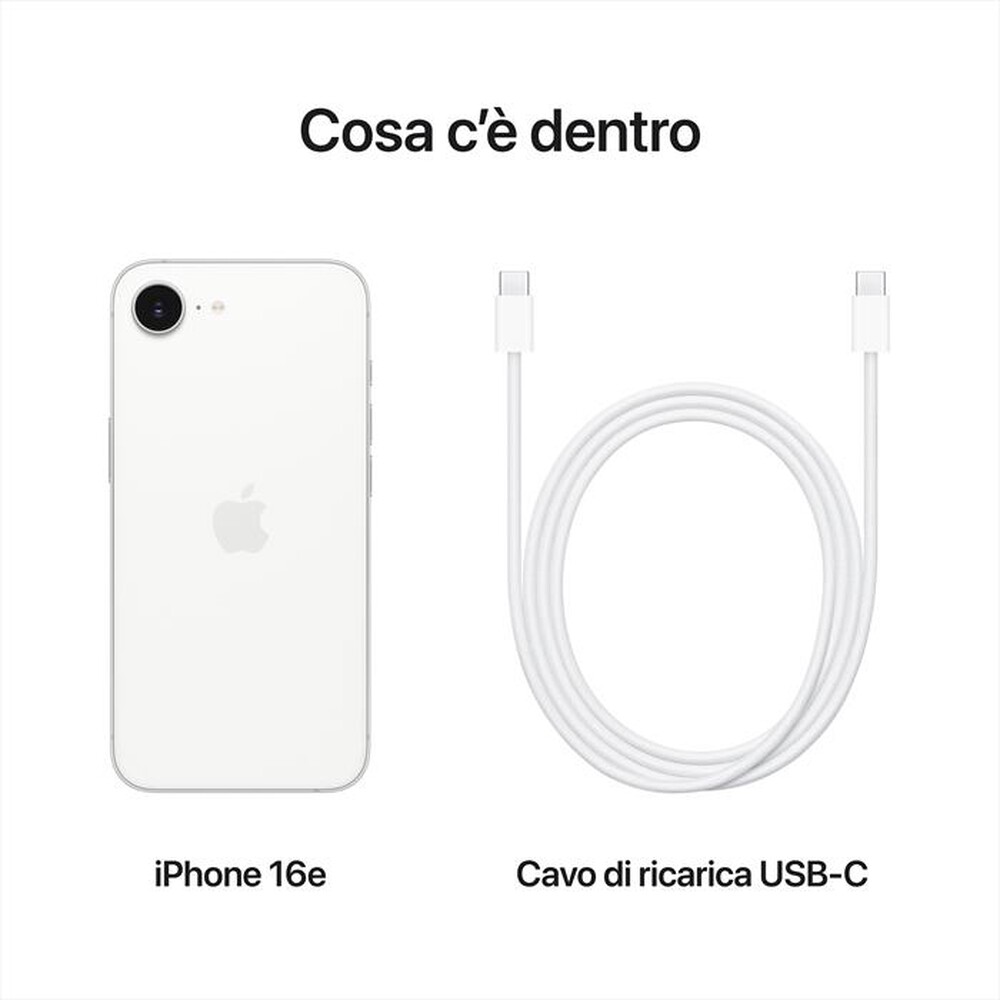 Immagine del prodotto APPLE - iPhone 16e 256GB-Bianco