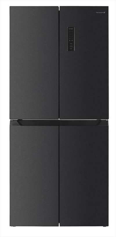 TECHLIFE - Frigorifero 4 porte TFMFNF481BLACK1 Classe E 362lt-Nero