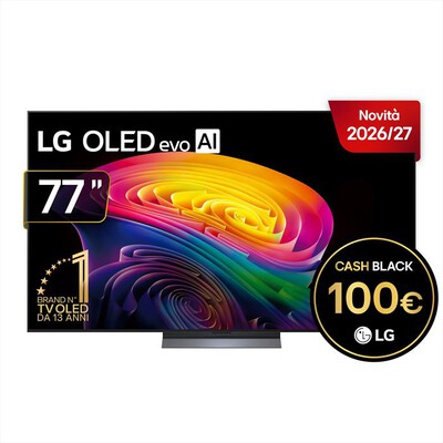 LG - Smart TV OLED Evo AI 77" C6 PRO OLED77C66LB-Charcoal Black