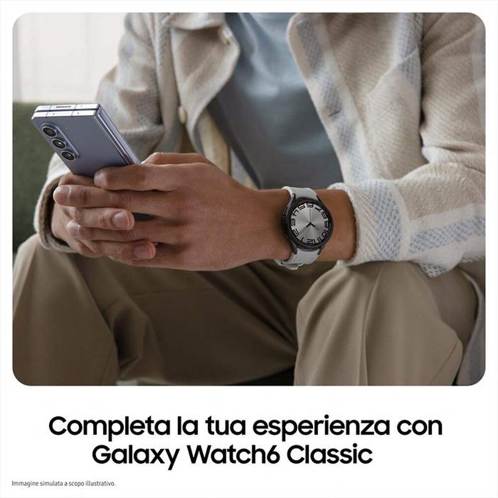 Immagine del prodotto SAMSUNG - Galaxy Watch6 Classic 43mm-Silver