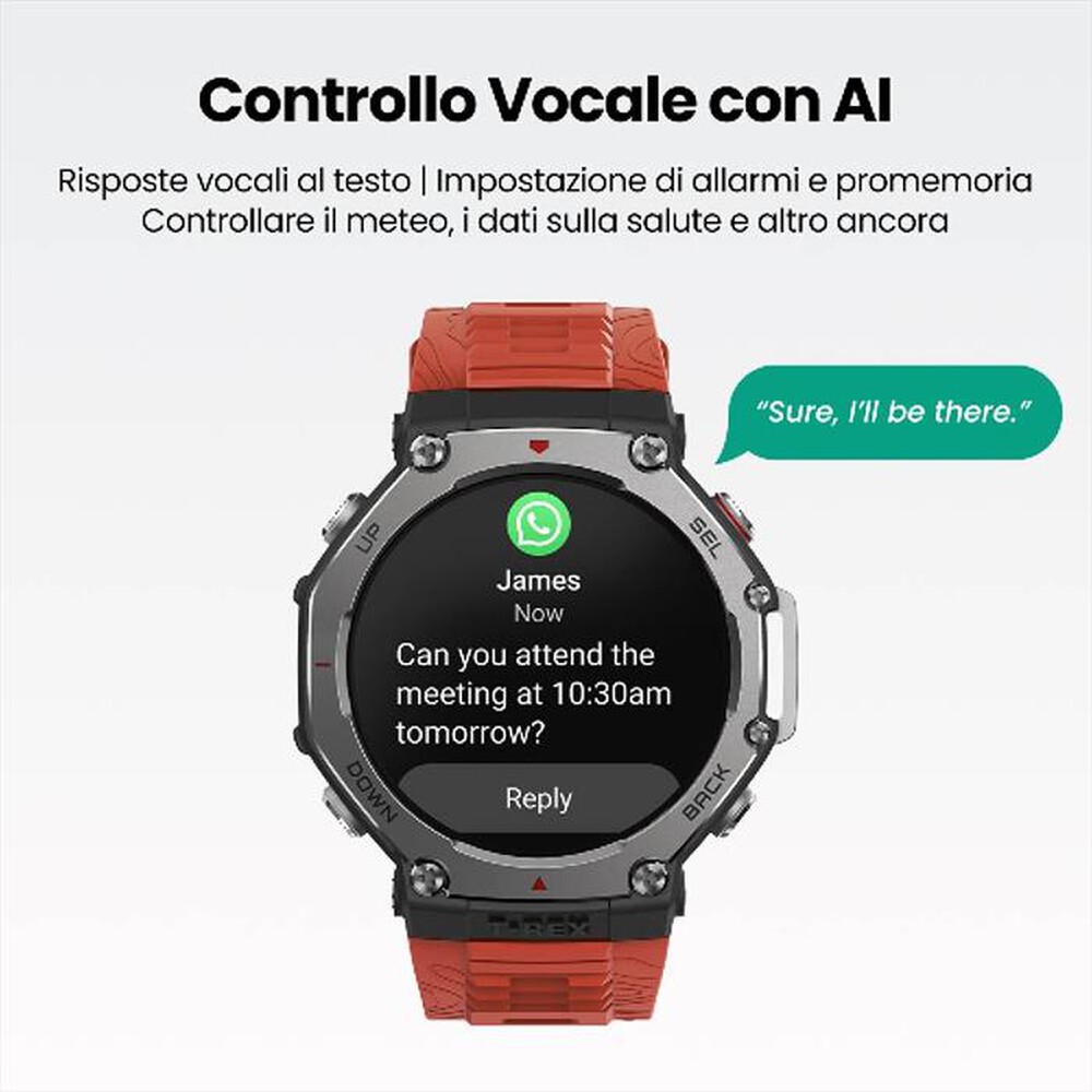 Immagine del prodotto AMAZFIT - Smartwatch T-REX 3-Onyx Black