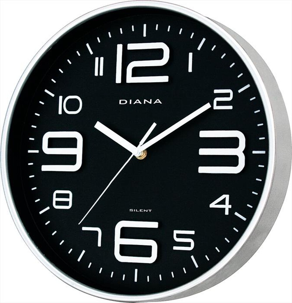 Immagine del prodotto ELITE-DIANA - 111 019-9-6-SILVER QUADRANTE NERO