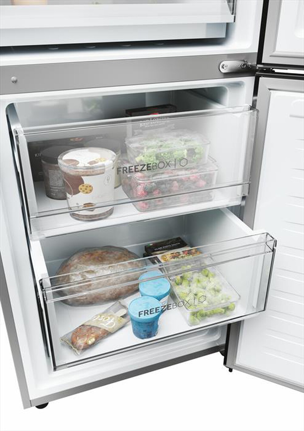 Immagine del prodotto HAIER - Frigorifero combinato HDPW3618DNPK Classe D 352 lt-Platino