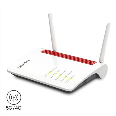 FRITZ! - BOX 6850 5G-Bianco/Rosso