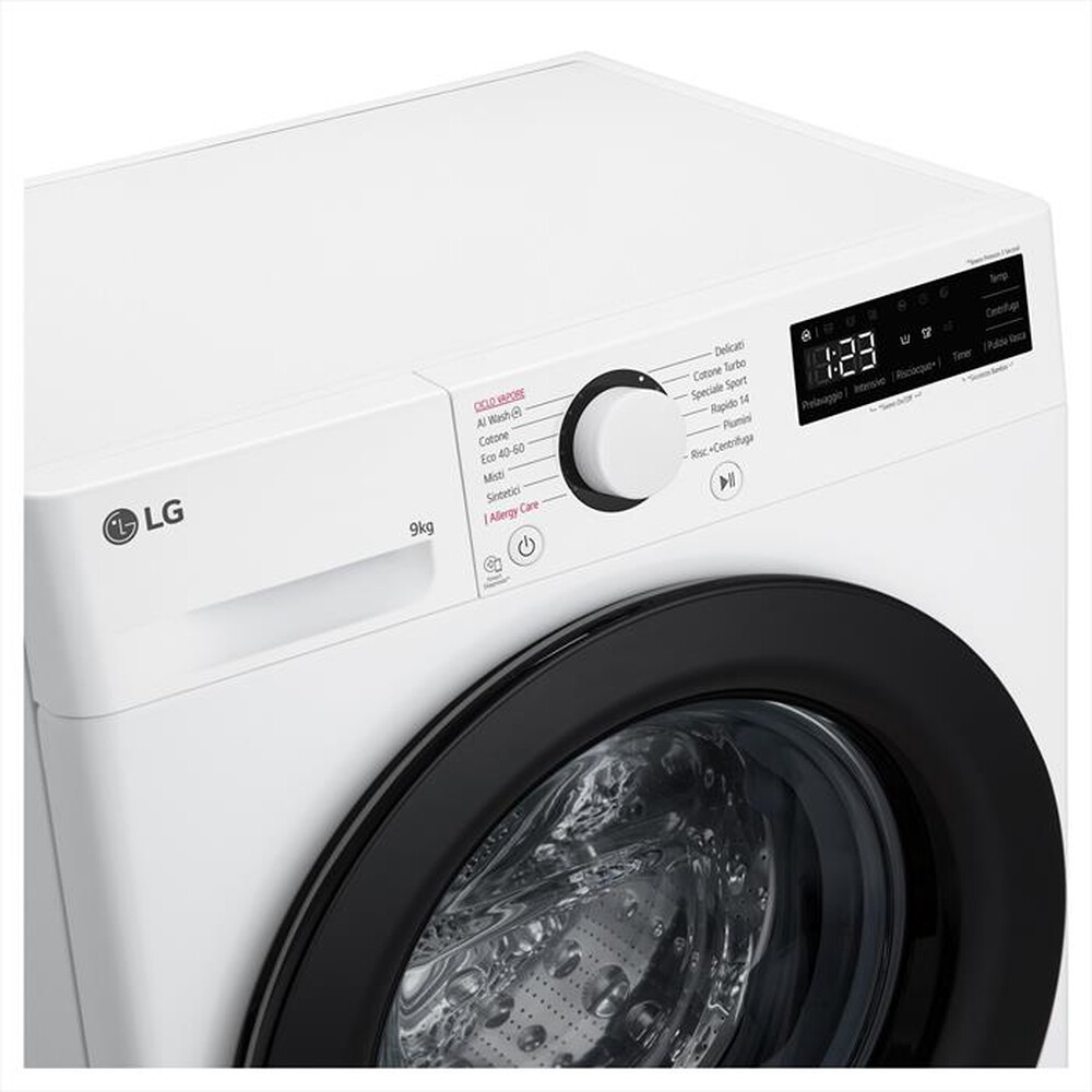Immagine del prodotto LG - Lavatrice AI DD R3 F2R3S09NSWB 9kg Classe A-Bianca