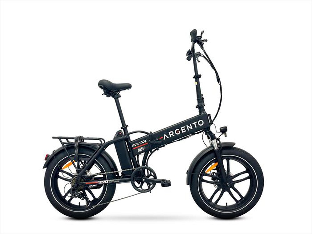 Immagine del prodotto ARGENTO - E-Bike IRON MAX TWIN BATTERIES-GRIGIO/ROSSO