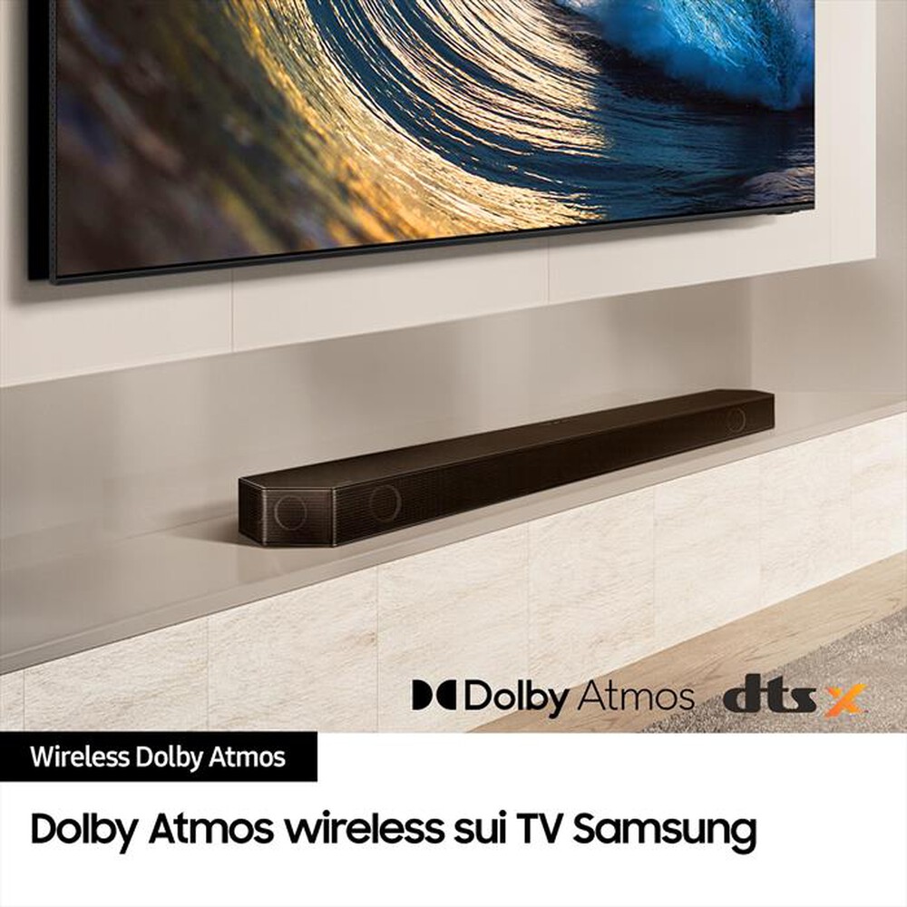 Immagine del prodotto SAMSUNG - Soundbar HW-Q990D/ZF, 11.1.4 CANALI, 656W, 2024-GRAPHITE BLACK