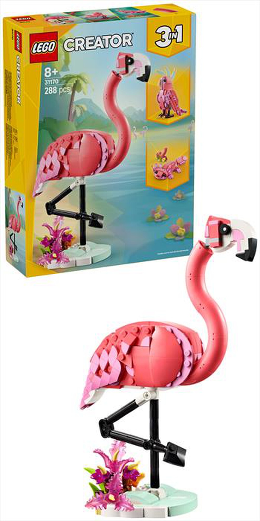Immagine del prodotto LEGO - CREATOR Animali selvatici: fenicottero rosa 31170