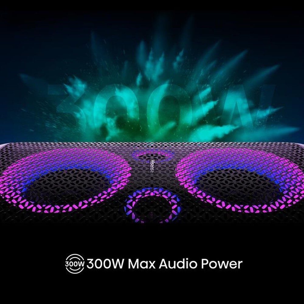 Immagine del prodotto HISENSE - Speaker Bluetooth 300W PARTY STORM-NERO