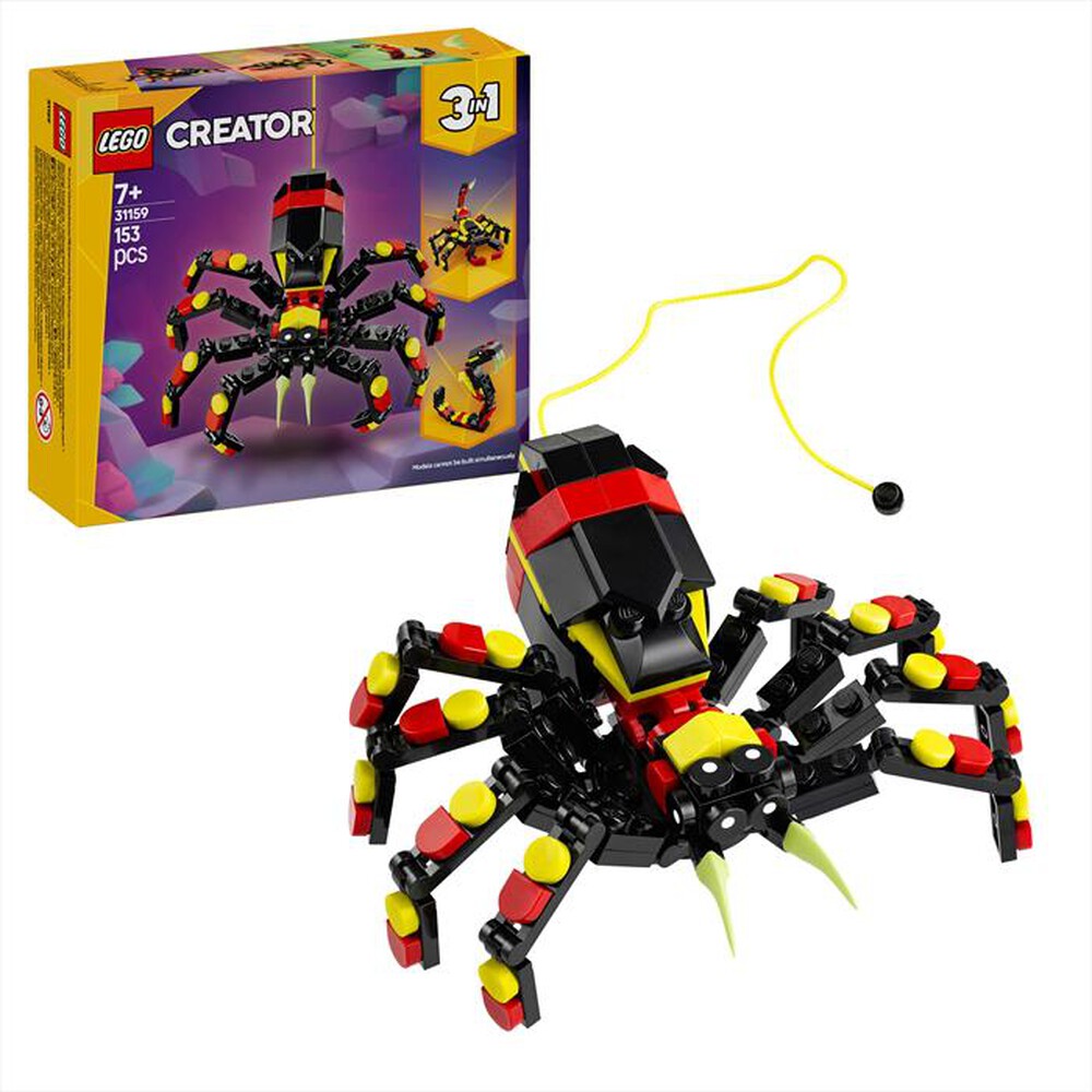 Immagine del prodotto LEGO - CREATOR Animali selvatici ragno trasformista 31159