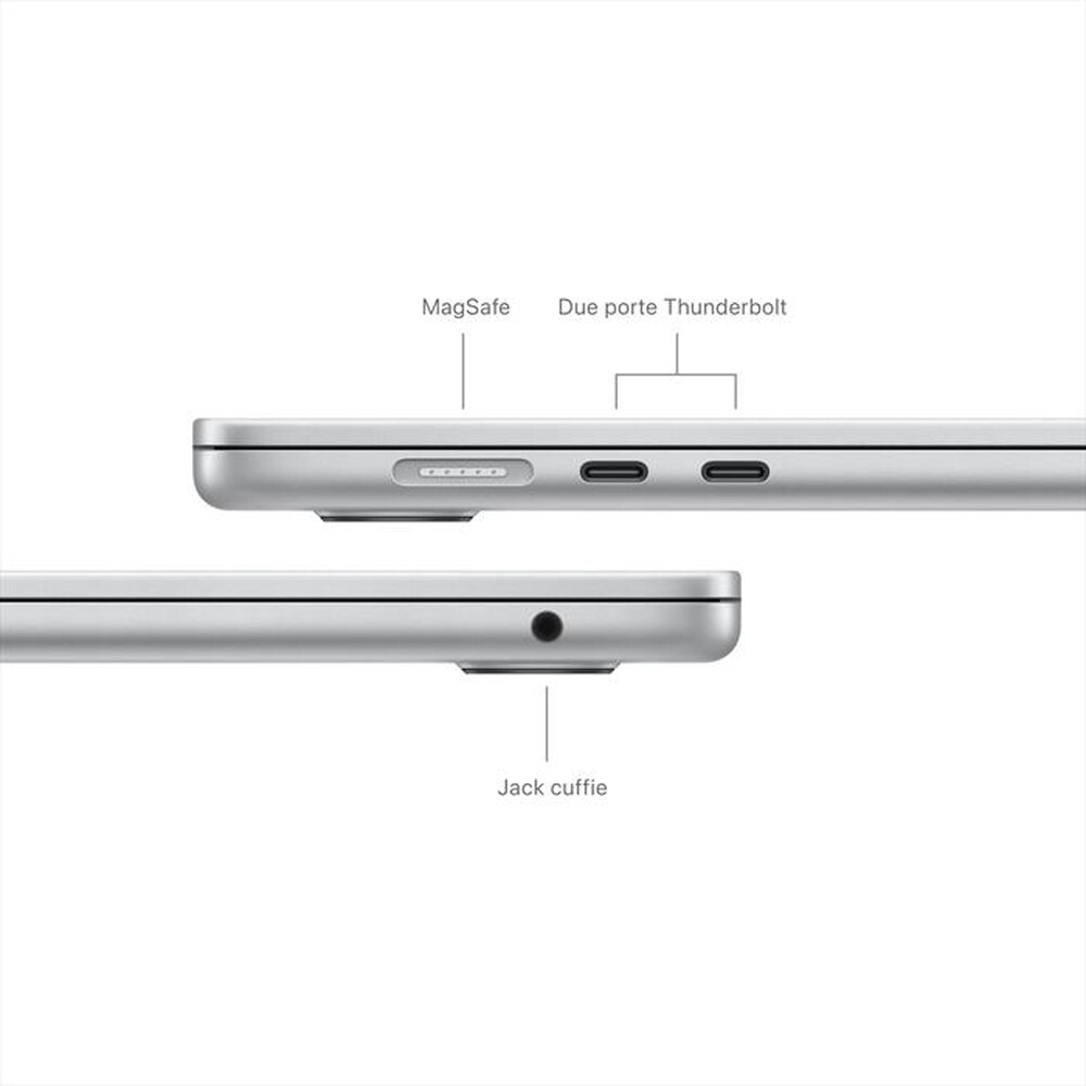 Immagine del prodotto APPLE - MACBOOK AIR 15'' M3 CORE 8 CPU CORE 10 GPU 512GB-Argento