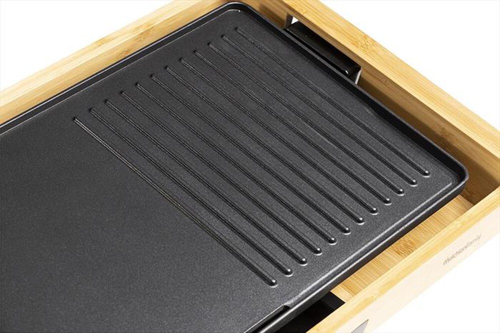 Immagine del prodotto MELCHIONI FAMILY - Bistecchiera elettrica BAMBOO GRILL-nero