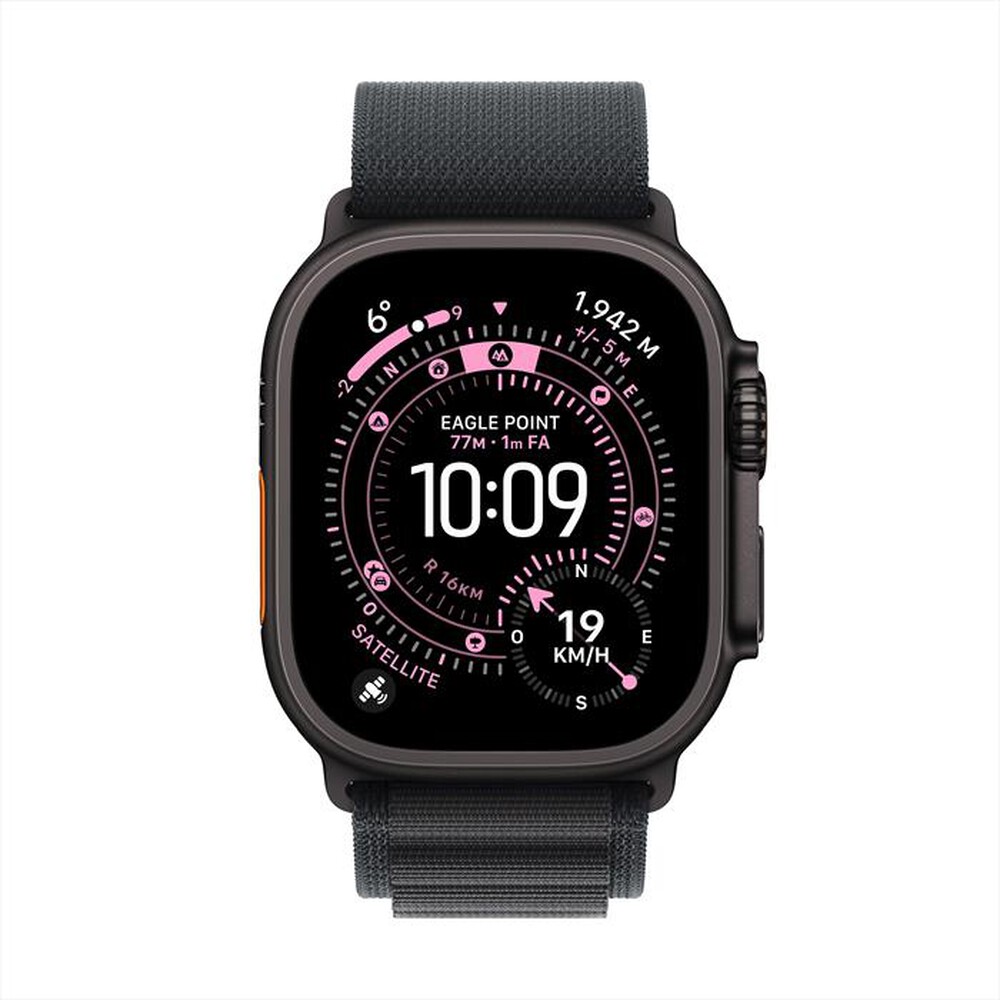 Immagine del prodotto APPLE - Watch Ultra 3 GPS + Cellular 49mm Titanio Nero-Alpine Loop Nero - L