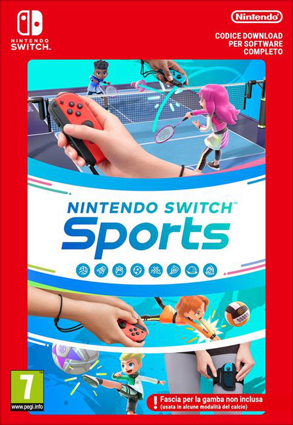 Immagine del prodotto NINTENDO - NINTENDO SWITCH SPORTS - CODICE DOWNLOAD