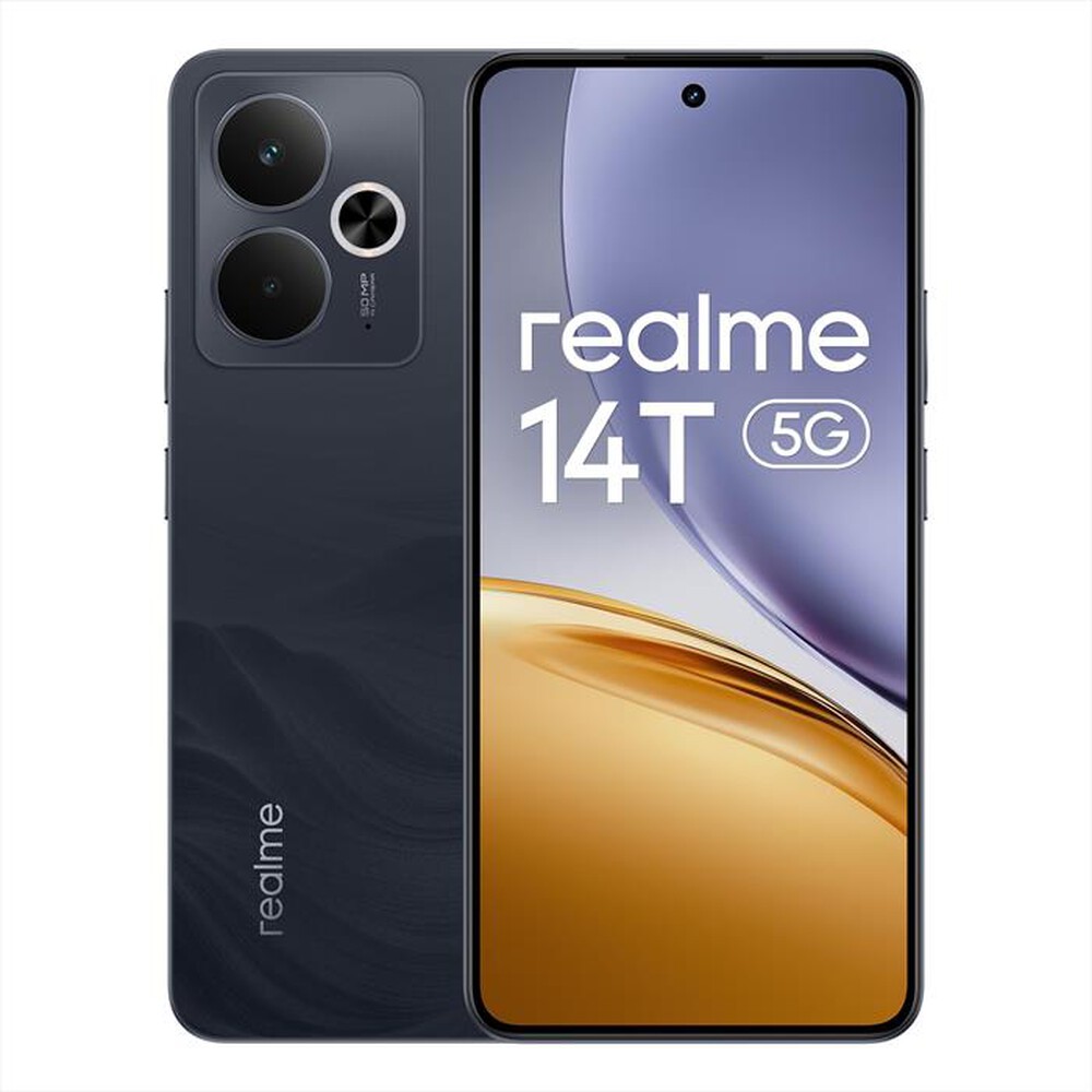 Immagine del prodotto REALME - Smartphone REALME 14T 5G (256GB 8GB)-Obsidian Black