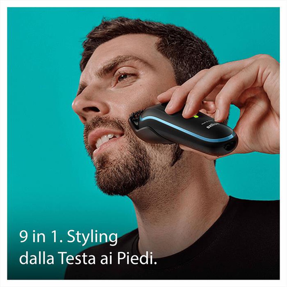 Immagine del prodotto BRAUN - Regolabarba SERIES 5 MGK5411-Black / Nordic Blue