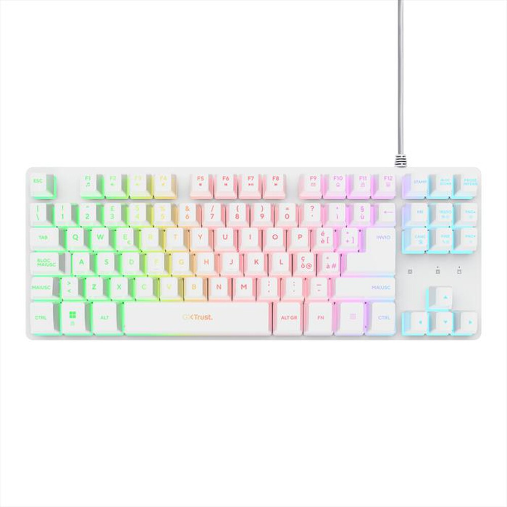 Immagine del prodotto TRUST - Tastiera illuminata GXT 833 Thado TKL-White