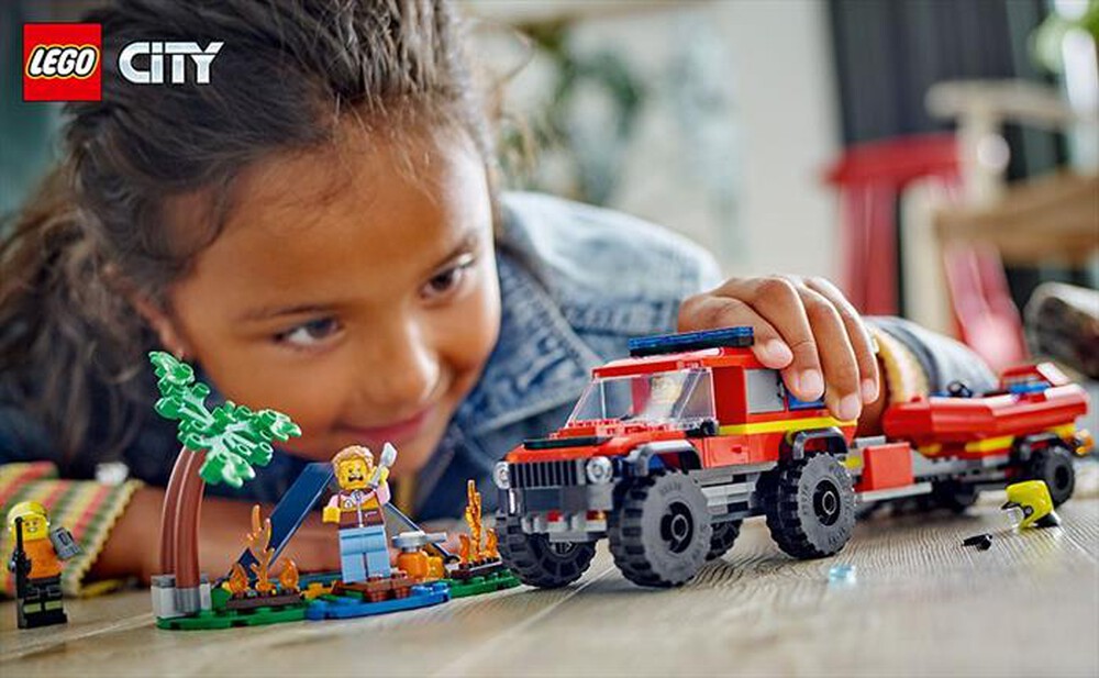 Immagine del prodotto LEGO - CITY Fire Fuoristrada antincendio e gommone 60412