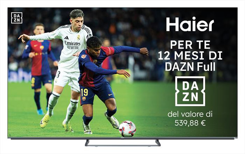 Immagine del prodotto HAIER - Smart TV MINI LED UHD 4K 55" H55M80FUX-Nero