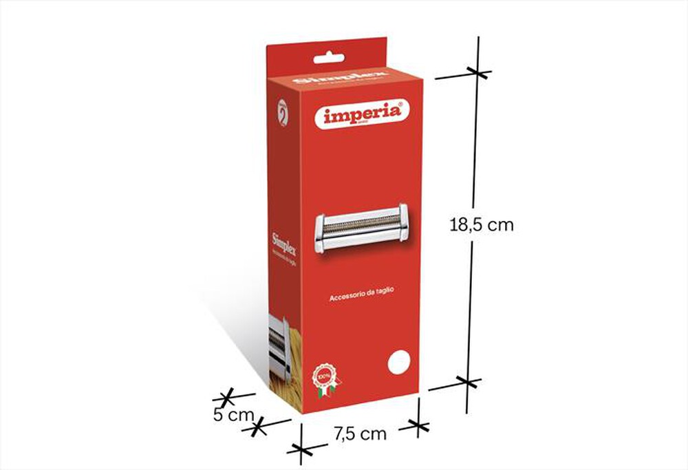 Immagine del prodotto IMPERIA - SIMPLEX SPAGHETTI  (&Oslash;2 MM)-silver
