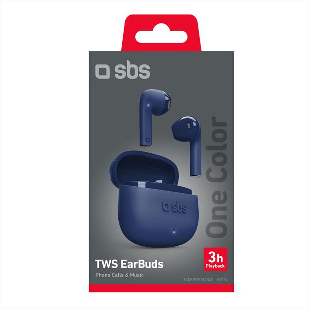 Immagine del prodotto SBS - Auricolare bluetooth TEEARTWSCOLB-Blu