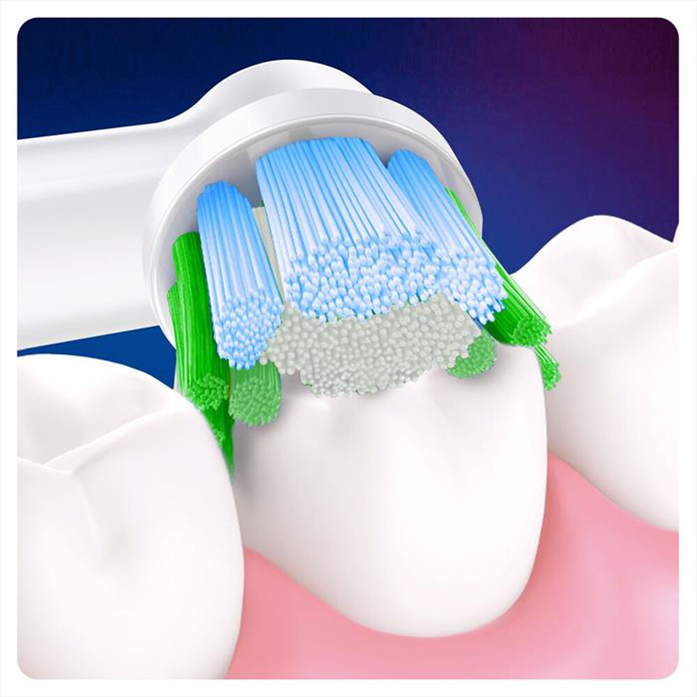 Immagine del prodotto ORAL-B - Testine Precise Clean Con CleanMaximiser, 3 Pezzi-Bianco