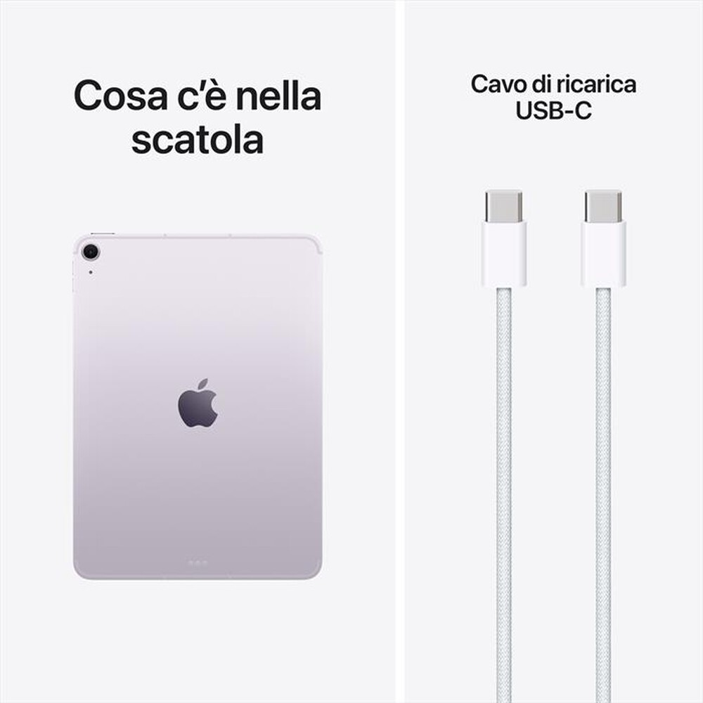 Immagine del prodotto APPLE - iPad Air 11" M4 WiFi + Cellular 1TB-Viola