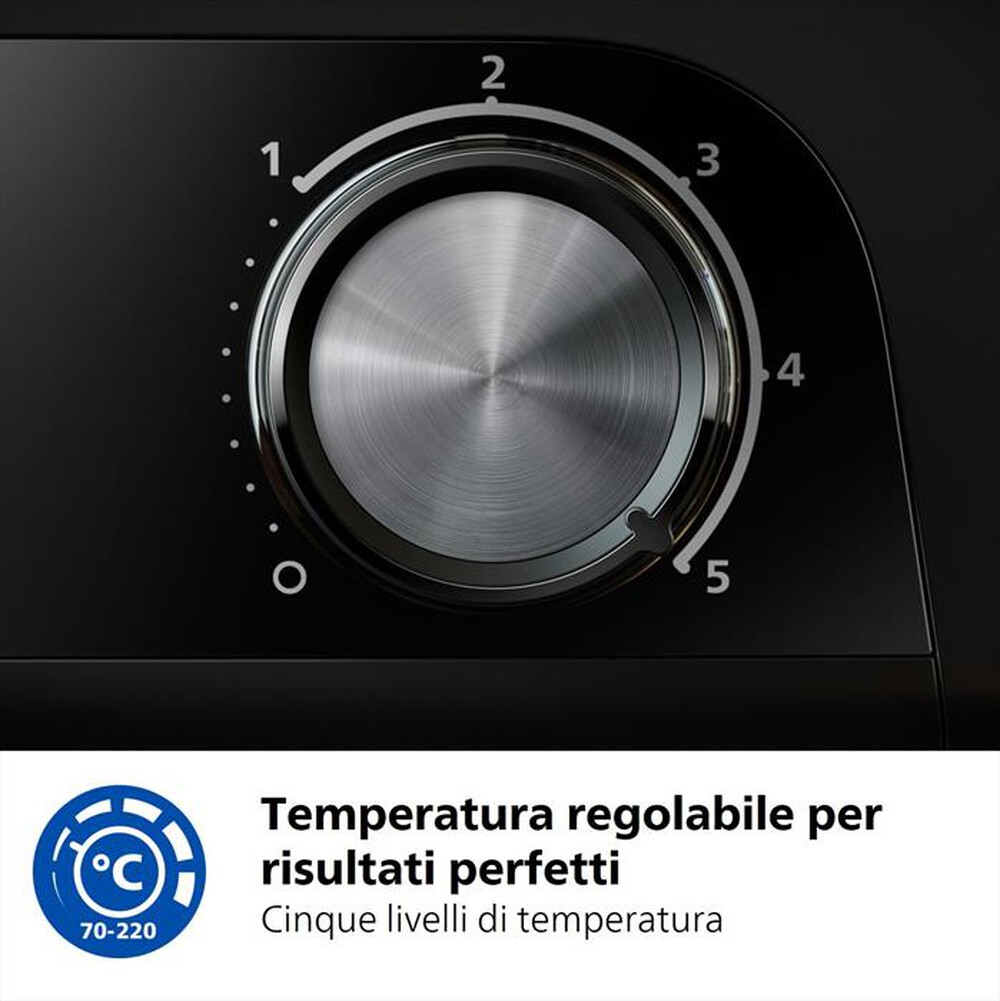 Immagine del prodotto PHILIPS - Grill da tavolo Serie 5000 HD6222/90-Alluminio