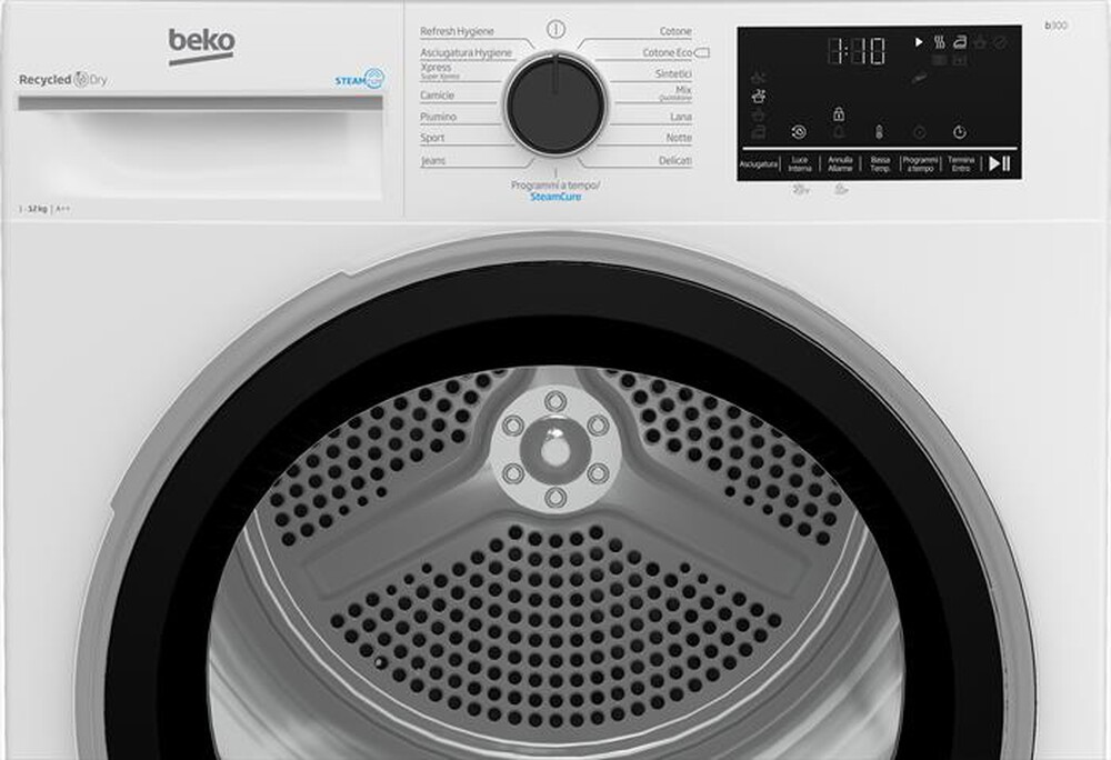Immagine del prodotto BEKO - Asciugatrice BT3122IS 12Kg Classe E-Bianco