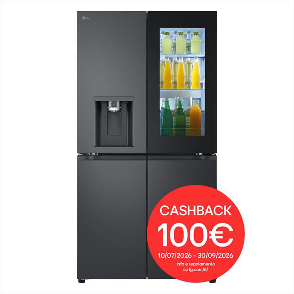 Immagine del prodotto LG - Frigorifero 4 porte GMG960EVJE Classe E 638L-Black