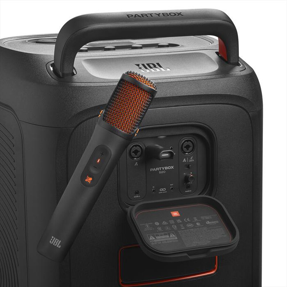 Immagine del prodotto JBL - Due microfoni wireless con IA EASY SING MICS-Nero