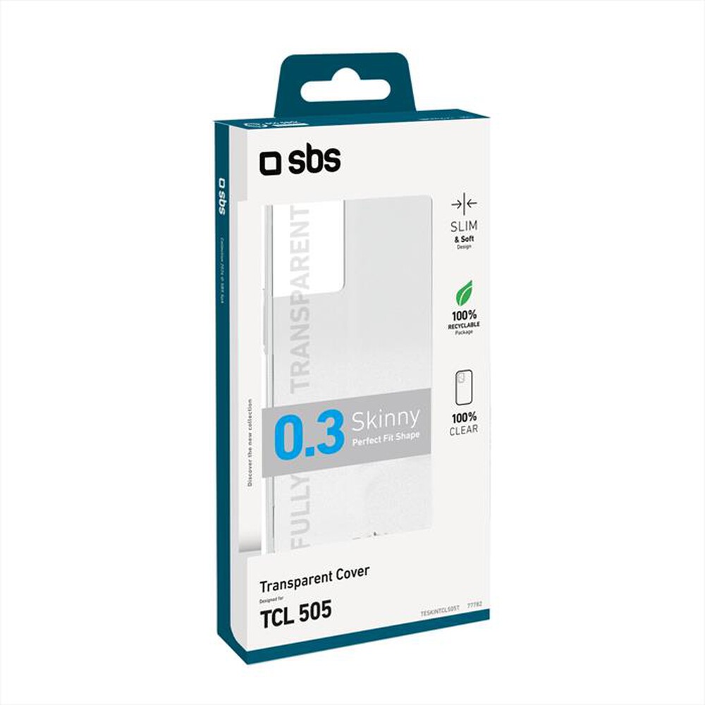 Immagine del prodotto SBS - Cover skinny TESKINTCL505T per TCL 505-Trasparente