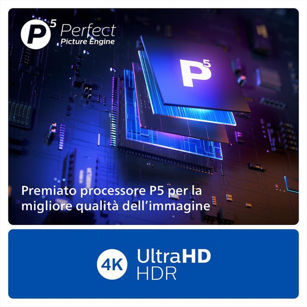 Immagine del prodotto PHILIPS - Smart TV MINI LED UHD 4K 55" 55PML9019/12-Black