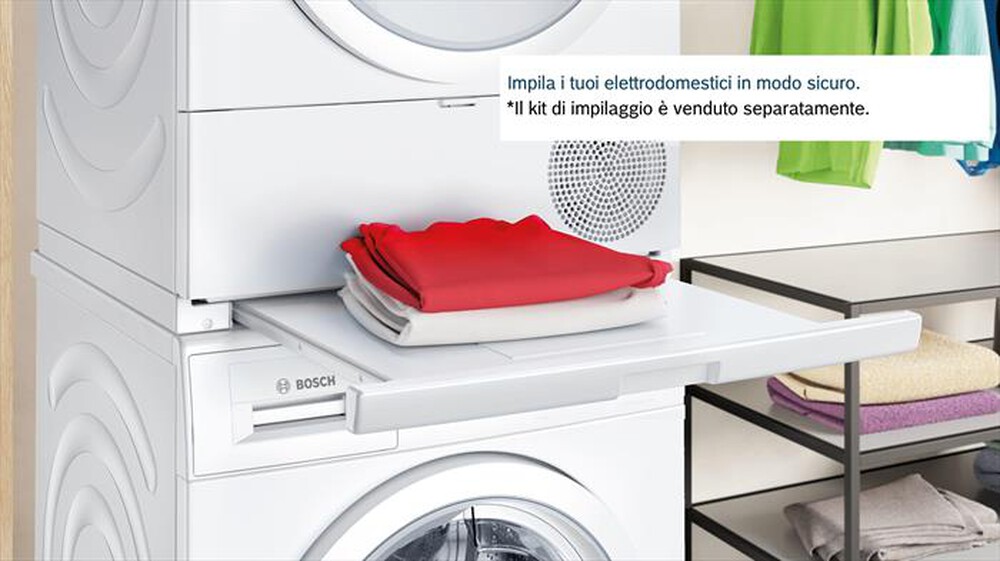 Immagine del prodotto BOSCH - Asciugatrice WQG24109IT 9Kg Classe E-Bianco