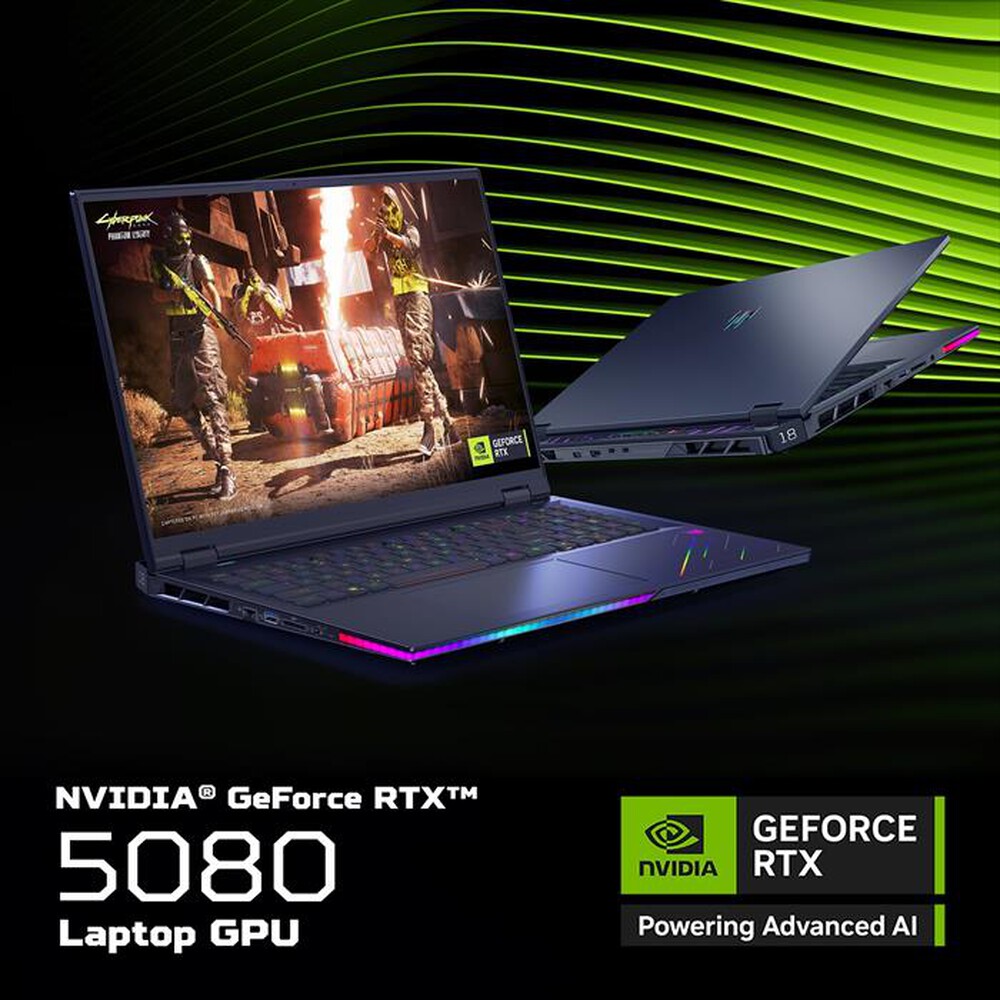 Immagine del prodotto ACER - Notebook PREDATOR HELIOS 18 AI PH18-73-99H2-Nero