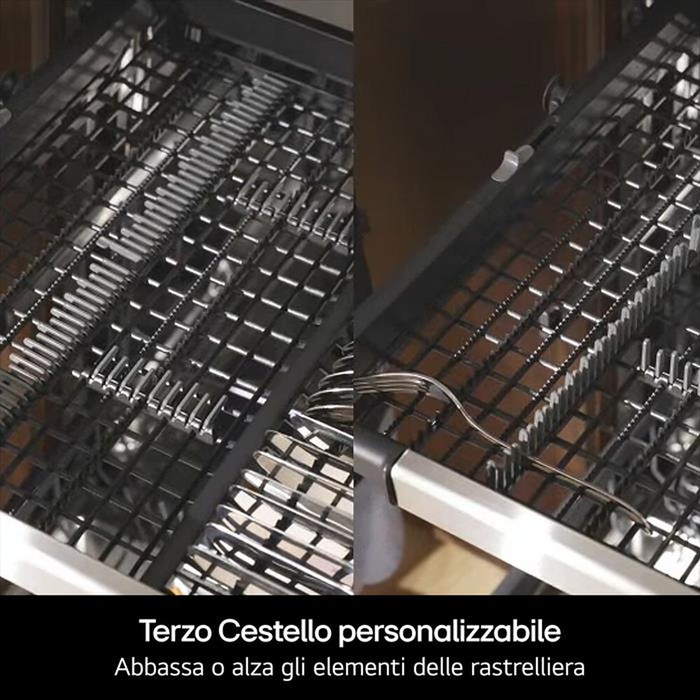 Immagine del prodotto LG - Lavastoviglie DF375HVS Classe A 14 coperti-Argento