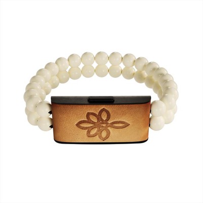 MYLUMI - Bracciale smart SHAMBALLA PLUS -Avoriolina Piccolo-Avoriolina Piccolo