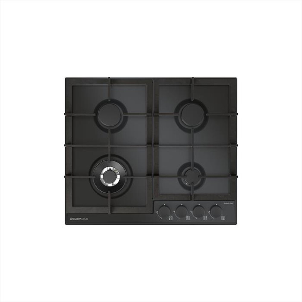 Immagine del prodotto GLEM GAS - Piano cottura a gas GTP64THBK 58,5cm-Nero opaco