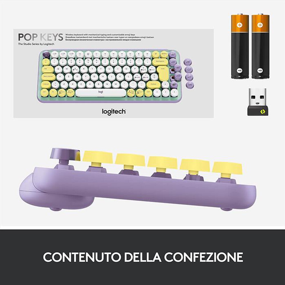 Immagine del prodotto LOGITECH - POP Keys Tastiera-Daydream