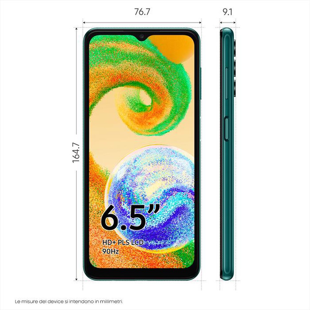 Immagine del prodotto SAMSUNG - Samsung Galaxy A04s-Green