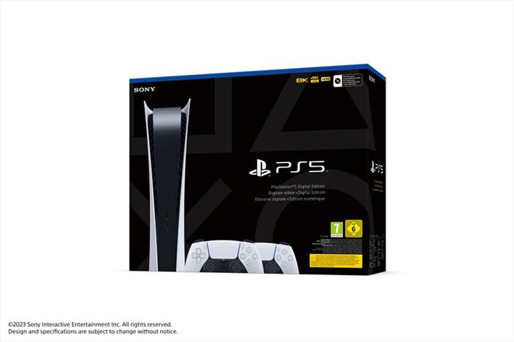 Immagine del prodotto SONY COMPUTER - PS5 DIGITAL C + DUALSENSE WHITE