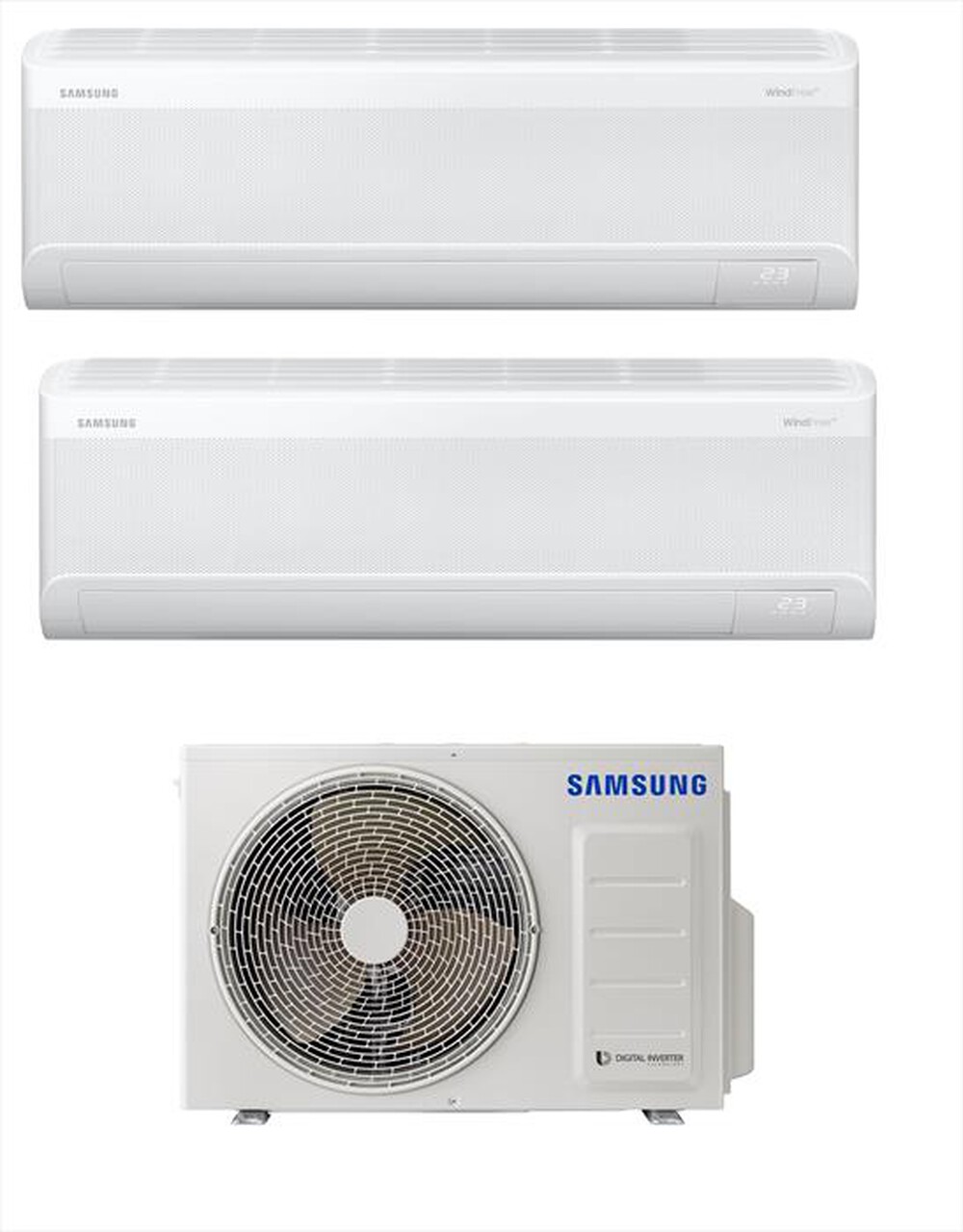 Immagine del prodotto SAMSUNG - Kit DUAL WINDFREE COMFORT S2 9000+12000 BTU-Bianco