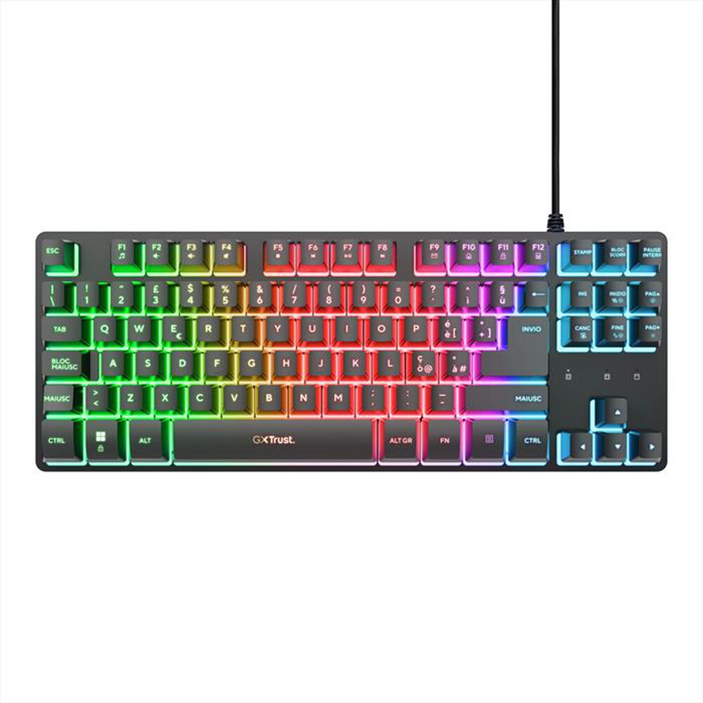 Immagine del prodotto TRUST - Tastiera illuminata GXT 833 Thado TKL-Black