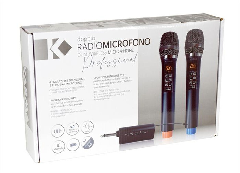 Immagine del prodotto KARMA - Microfono a condensatore VOICE 2M-Nero