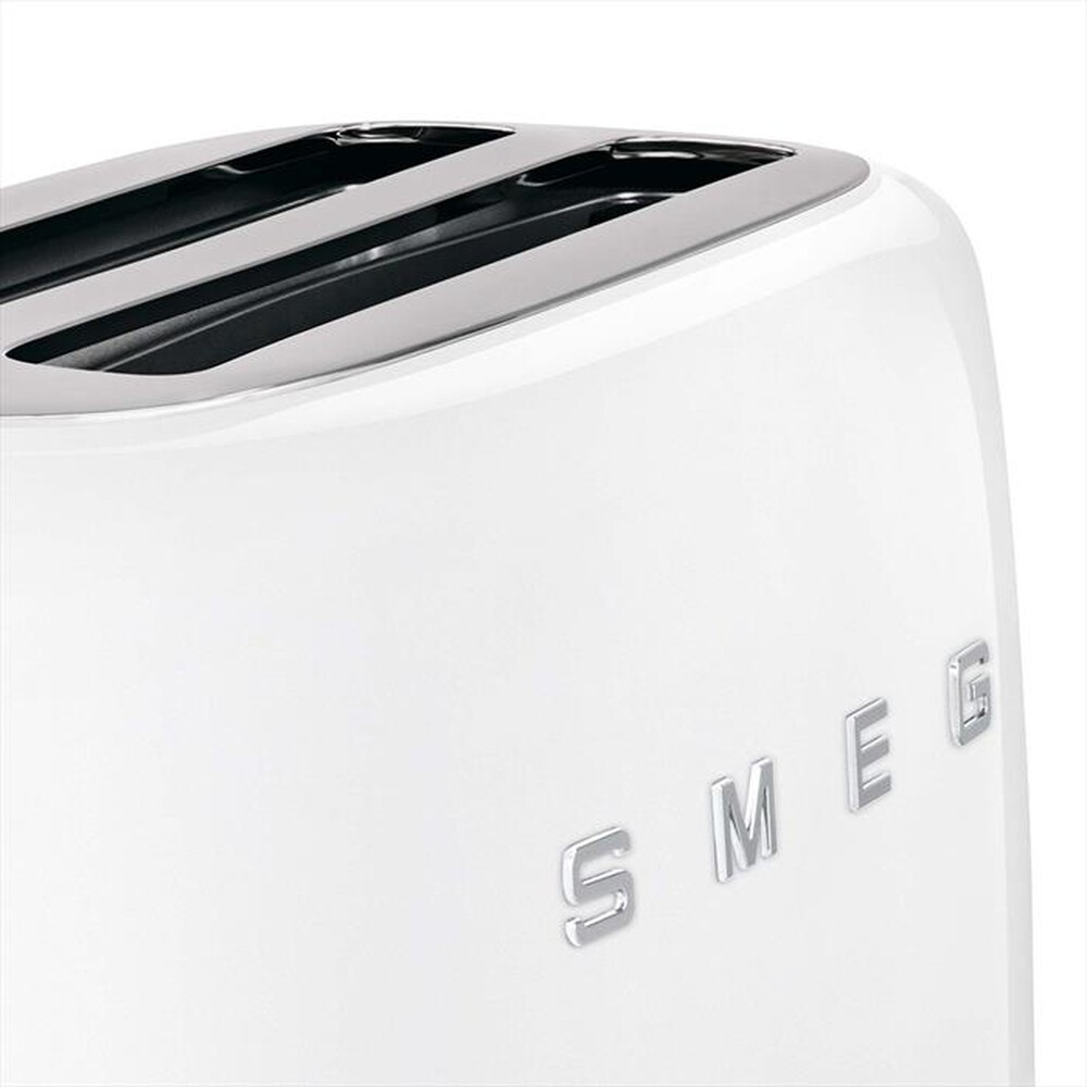 Immagine del prodotto SMEG - Tostapane 50's Style 2x4 fette &ndash; TSF02WHEU-BIANCO